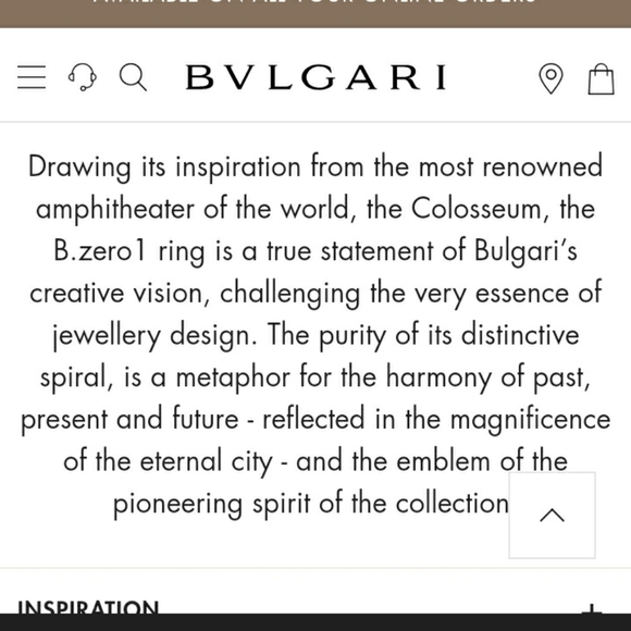 18k BULGARI Zero Ring with Diamonds - Picture 6 of 6